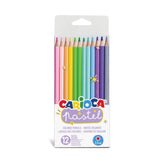 LAPIZ CARIOCA 12 COLORES PASTEL | 12 UNIDADES | (UNIVERSAL ESPAÑOLA S,A,)
